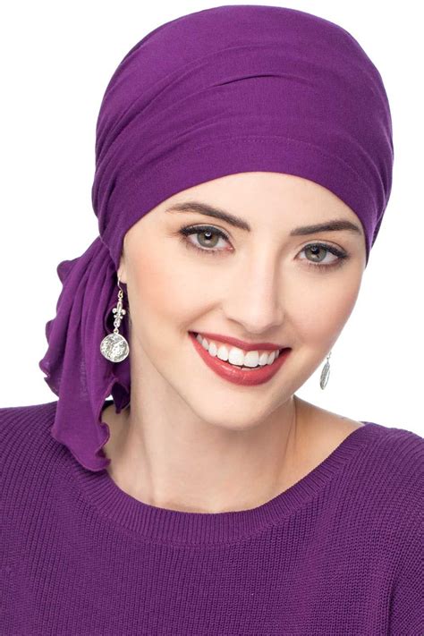 Tying A Scarf On Your Head Cancer