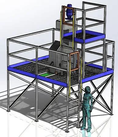 Mezzanine Machine platform - Docent Design & Manufacturing