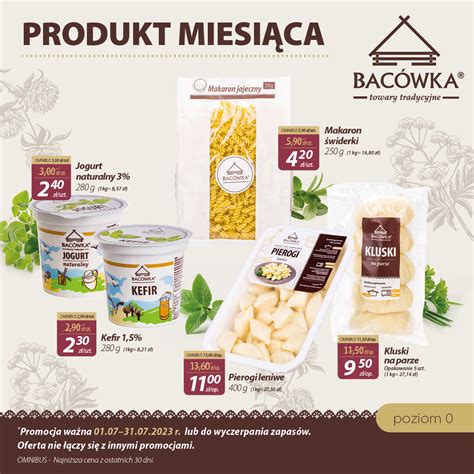 WAKACYJNA PROMOCJA w sklepie Bacówka Towary Tradycyjne Silesia City