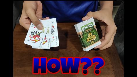 Cards In The Box Simple Card Trick No Sleight Of Hand Youtube