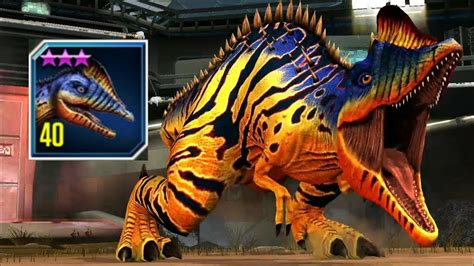 Alangasaurus Max Level Hybrid Ep Jurassic World The Game Youtube