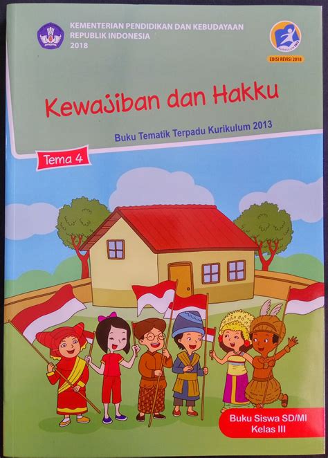 Buku Guru Kelas 3 Tema 4 Berbagai Buku