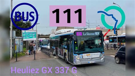 Bus Ratp Heuliez Gx G N Champigny Rer La Varenne