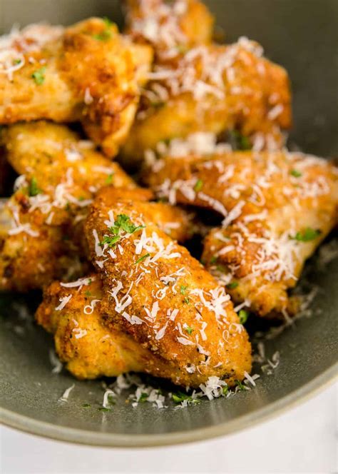 Chicken Wings Recipe Air Fryer Garlic Parmesan Setkab