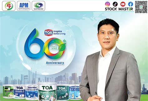 Toa ย้ำแชมป์เบอร์ 1 ปี 66 กำไรโตทะยาน 81 รายได้รวมทะลุ 22479 ลบบอร์ด