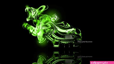 Green neon wallpaper Wallpapers Download | Wallpapers