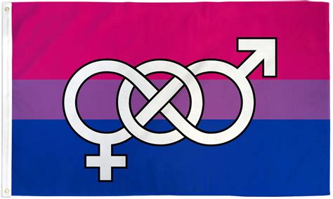 3x5 Bisexual Symbol Flag Pride Basics