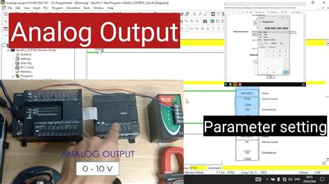 Analog output 0 10 V Omron PLC และการ Setting parameter YouTube