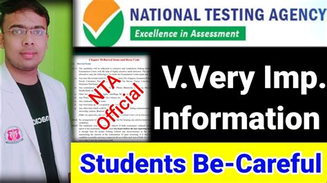 Neet Official Information Barred Items For Neet Students