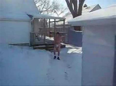 Shack S Naked Snow Angel YouTube