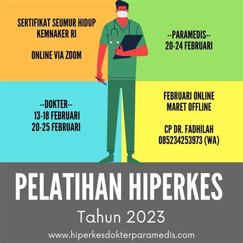 Pealtihan Hiperkes 2023 Februari Online Maret Offline Seminar Dokter