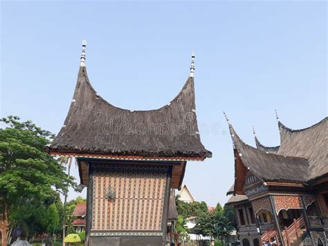 Traditional House Of West Sumatra Padang In Indonesia Home Of Culture