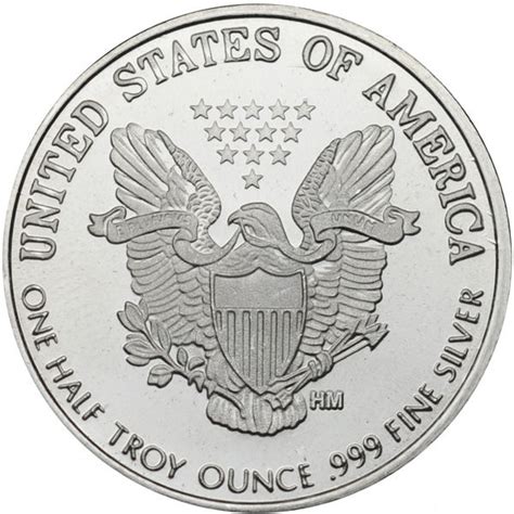 Buy 1/2 oz Walking Liberty Silver Rounds (.999, New) - Silver.com