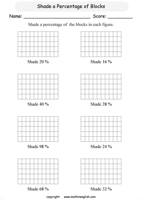 Printable Primary Math Worksheet For Math Grades 1 To 6 Based On The