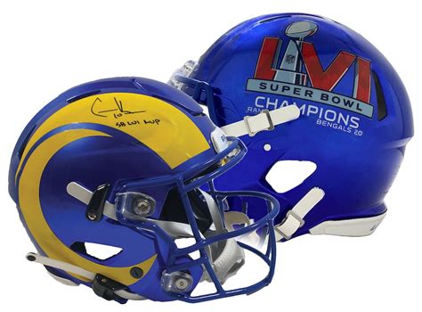 Cooper Kupp Signed Rams Full Size Authentic On Field Super Bowl Lvi