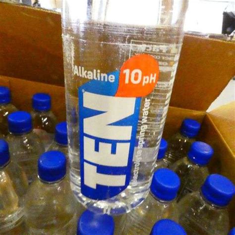 Ten Alkaline Spring Water Lts Bottles Rio Grande Trade