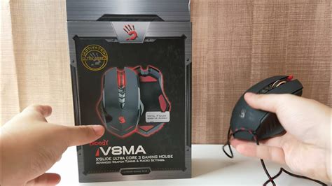 A4Tech Bloody Mouse Gaming X'Glide Ultra Core 3 V8MA - YouTube