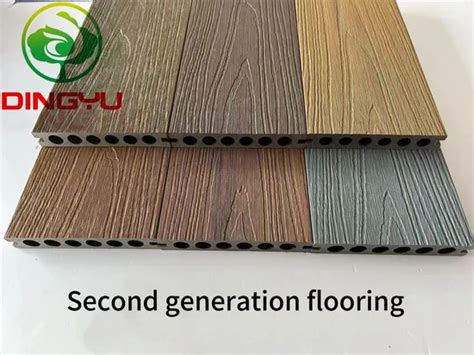 Factory Non Cracking No Warping Outdoor Garden Co Ex Decking Floor Co