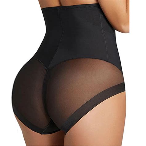 Smooth Seamless Hi Waist Body Shaper Tummy Control Panties Slim Waist