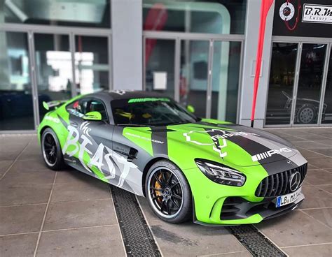 Mercedes Amg Gt The Beast Spotted At The N Rburgring R Carspotting