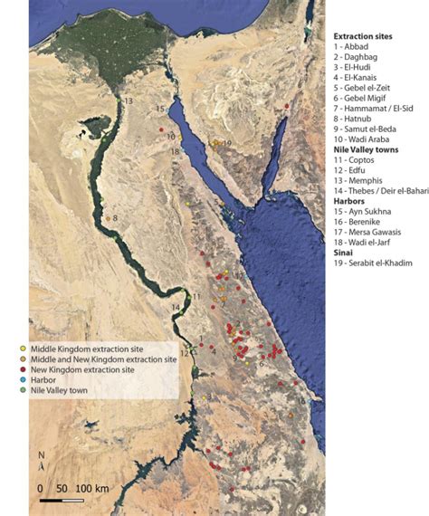 Networked Spaces Exploiting And Crossing The Egyptian Eastern Desert