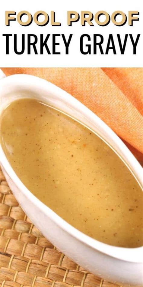 Turkey Gravy Without Drippings Artofit