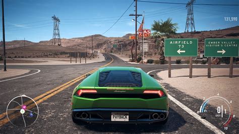 Need For Speed Payback Lamborghini Huracan Coupe Open World Free