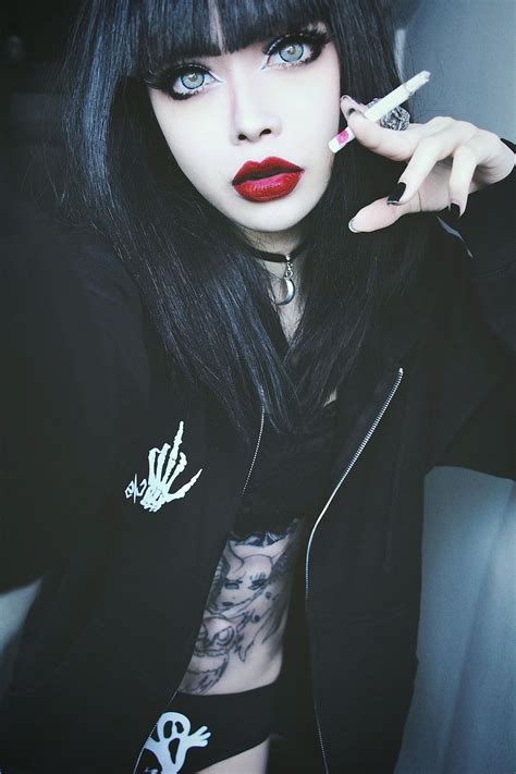 Wylona Hayashi Goth Fashion Punk Goth Beauty Hot Goth Girls