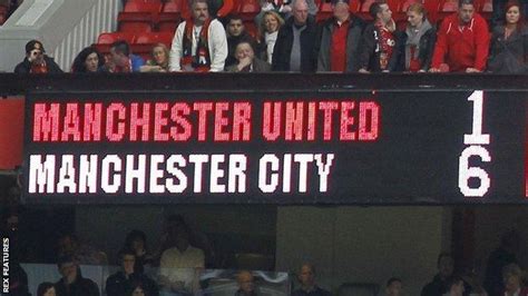 Man Utd 1-6 Man City: Remembering day at Old Trafford that changed face ...