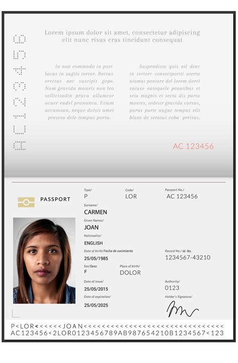 Copy Of Passport The Pages With Your Photo And Signature Wbs Support