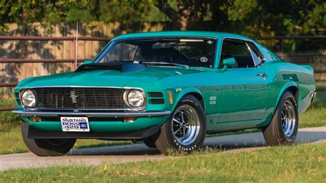 Own Concours Gold Ford Mustang Boss Fastback Magic American