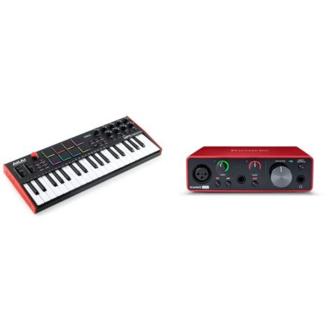 Buy Akai Professional Mpk Mini Plus Usb Midi Keyboard Controller With