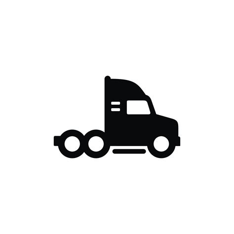 Truck Icon Isolated On White Background 21734123 Vector Art At Vecteezy