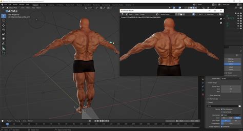 3d Model Realistic Male Bodybuilder 3d Hq Vr Ar Low Poly Cgtrader