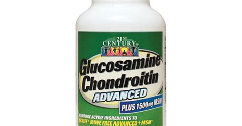 21st century Glucosamine Chondroitine MSM Advanced 120 таблетки