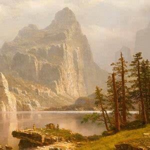 Merced River Yosemite Valley Albert Bierstadt 1866 24x36 Inch Print