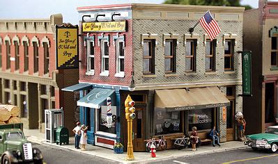 Woodland Pre-Fab Building Main Street Mercantile HO Scale HO Scale ...