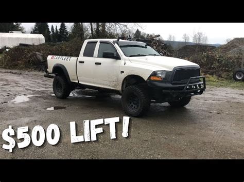 2022 Ram 2500 Body Lift