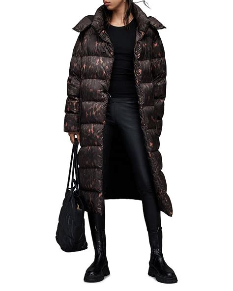 Allsaints Allana Leo Puffer Coat Bloomingdales