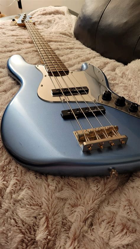 Sold Squier James Johnston Signature Jazz Bass