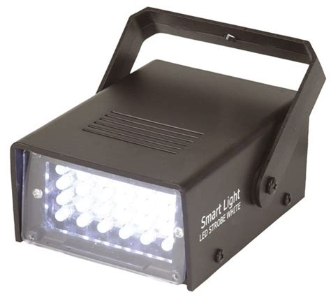 Led White Strobe Light 240v Input Voltage And 10w Power Rave