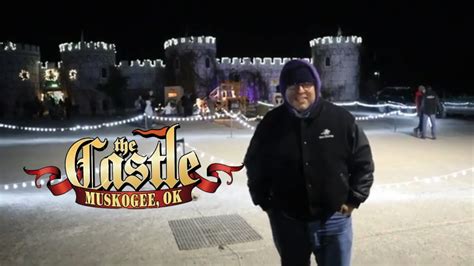 Castle Christmas At The Castle Of Muskogee Christmas Lights A Castle