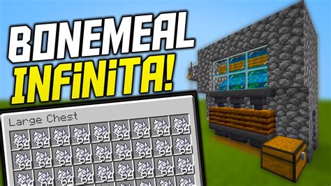 Farm De Farinha De Osso Muito F Cil E Autom Tica No Minecraft Bedrock