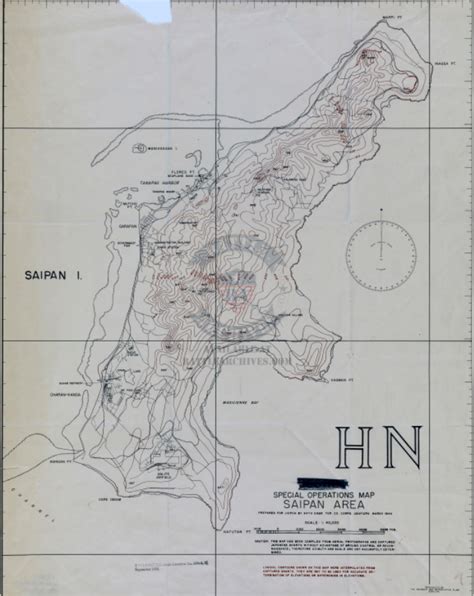 Saipan Assault Planning Battle Map – Battle Archives