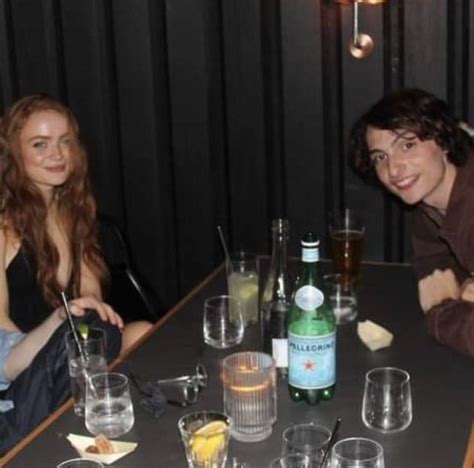 sadie sink & finn wolfhard at A24's dinner party | Sadie sink, Stranger ...