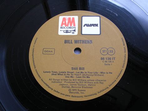 Bill Withers Still Bill