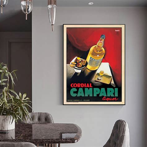 Wall Art Cordial Campari Liquor Canvas Prints Poster Prints Art