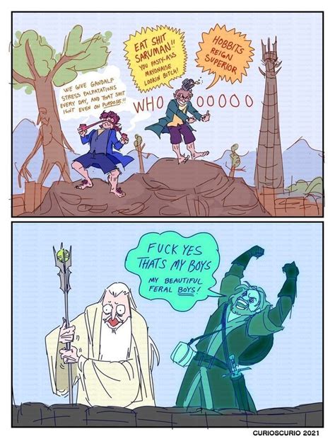 Hobbit Funny O Hobbit Thranduil Legolas And Gimli Frodo