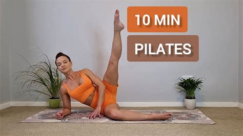 10 Min Booty Burner Pilates Home Workout No Equipment Youtube