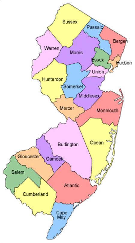 NJ Counties - NJTGO.com